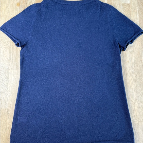 💙J.CREW CASHMERE RELAXED TEE - Picture 4 of 5